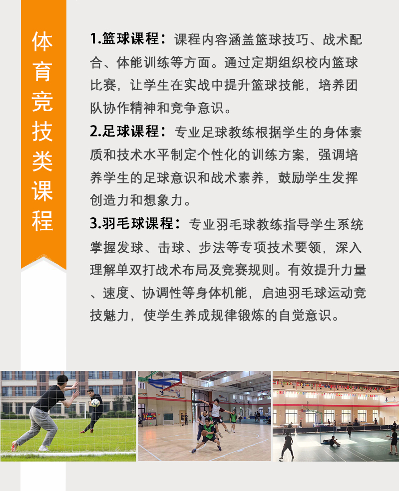 体育竞技类课程
